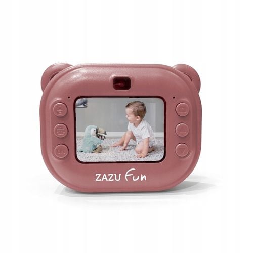 ZAZU Fun Aparat Cyfrowy dla Dzieci z Drukarką Pink na Arena.pl
