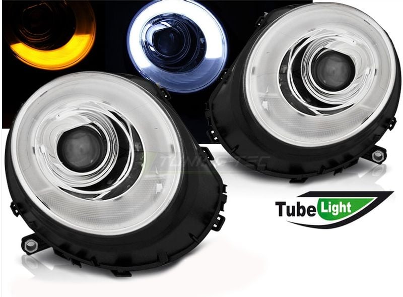 LAMPY Reflektory MINI COOPER 06-14R CHROM LED zdjęcie 1