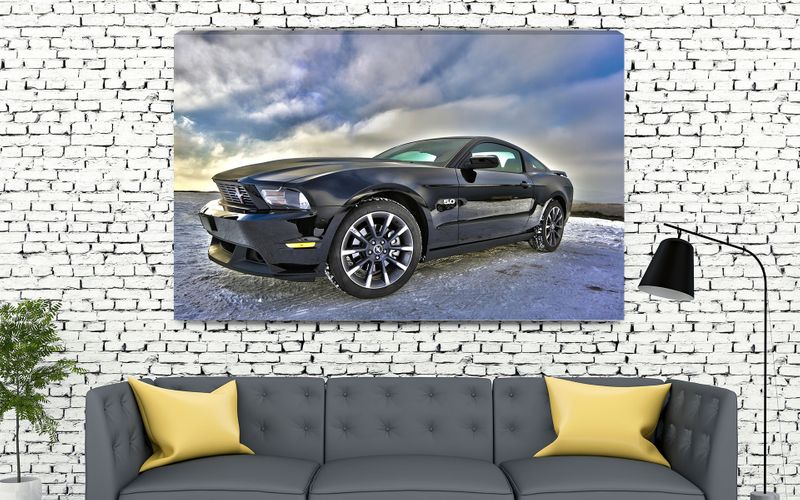 Foto obraz na płótnie "Ford Mustang" 40x30 zdjęcie 1