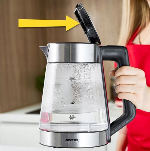 Czajnik elektryczny bezprzewodowy regulacja temperatury szklany MPM MCZ-116 na Arena.pl
