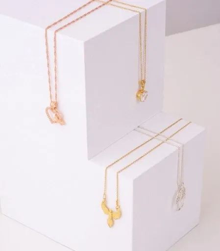 Łańcuszek srebrny naszyjnik 925 Kot Kotek Serce zdjęcie 5