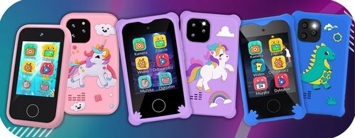 TELEFON DLA DZIECI SMARTFON ZABAWKOWY aparat kamera gry ZABAWKI DLA DZIECI na Arena.pl
