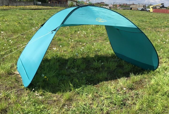 MEGA NAMIOT PLAŻOWY JUMBO POP UP PARAWAN 340cm zdjęcie 2