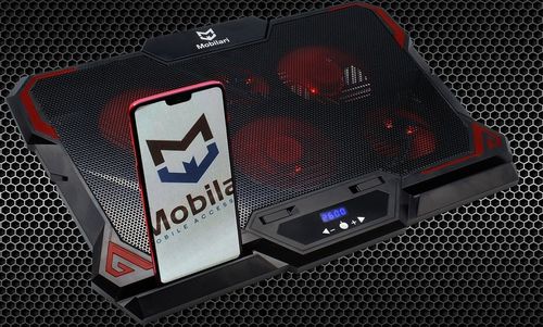 PODSTAWKA PODKŁADKA CHŁODZĄCA POD LAPTOP-A NOTEBOOK-A 12-17 WYŚWIETLACZ LED na Arena.pl