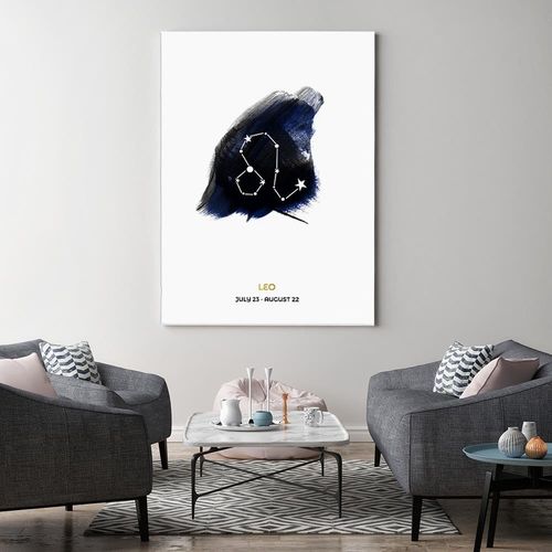 Deco Panel, Znak zodiaku lew 40x60 na Arena.pl