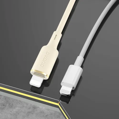 kabel dudao l7scl usb-c - lightning 30w 1m - beżowy na Arena.pl