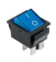 Przełącznik Wa12 4P 20A Niebieski ON-OFF PRK0006C
