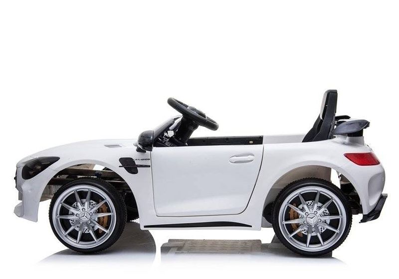 Auto na Akumulator Mercedes GTR Biały zdjęcie 3