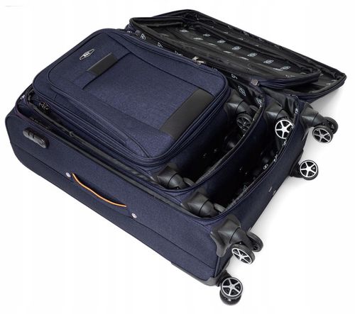 RGL średnia WALIZKA PODRÓŻNA 4 KÓŁKACH TORBA XL na Arena.pl