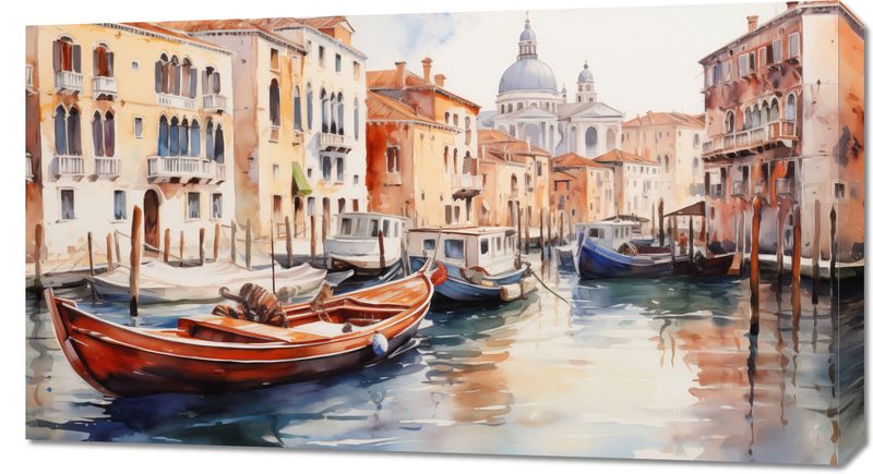 Obraz 90x50cm Wenecka Impresja zdjęcie 1