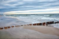 Fototapeta Plaża MORZE Piasek Wydmy do Salonu 3D 180x120