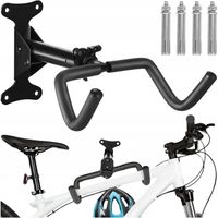 WIESZAK ŚCIENNY NA ROWER UCHWYT NAŚCIENNY ROWEROWY MOCNY HAK MONTOWANY 40KG