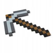 MINECRAFT ŻELAZNY KILOF ZABAWKA FIGURKA MIECZ