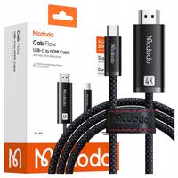 mcdodo kabel usb-c hdmi przejściówka adapter hub usb typ c do hdmi 4k