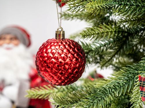 BOMBKI nietłukące CHOINKOWE wzory ZESTAW BOMBEK 6 cm 40 szt na Arena.pl