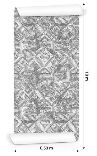 Tapeta GEOMETRYCZNA w Stylu Vintage na Arena.pl