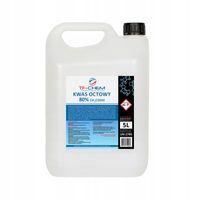 Kwas Octowy 80% 5L Esencja Octowa Naturalny na Chwasty, Czyszczenie