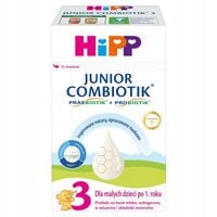 Mleko HiPP 3 JUNIOR COMBIOTIK Mleko modyfikowane dla dzieci po 1 roku 550g