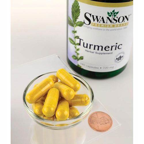SWANSON KURKUMA KURKUMINA TURMERIC 100kap 720mg na Arena.pl