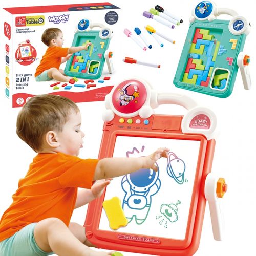 WOOPIE Dwustronna Tablica do Rysowania Gra Tetr na Arena.pl