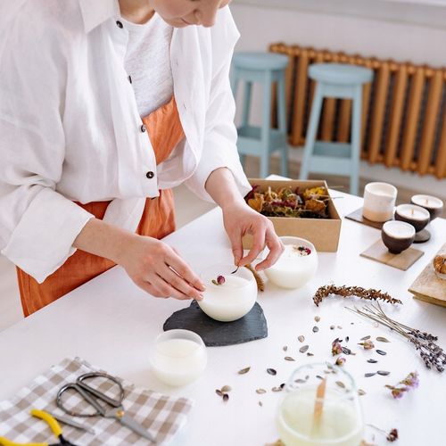 MEGA ZESTAW do Robienia ŚWIEC DIY w DOMU Świeczek Prezent na Święta DZIECKA na Arena.pl