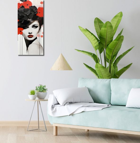 Obraz 30x70cm Kwiatowa Pasja zdjęcie 2