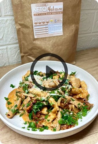 KETO MAKARON PENNE Dieta ketogeniczna CambioLabs bez cukru i węglowodanów na Arena.pl