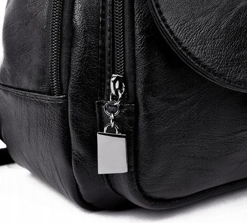 PLECAK DAMSKI PLECACZEK MIEJSKI DO SZKOŁY PRACY EKO SKÓRA VINTAGE TORBA 2W1 na Arena.pl