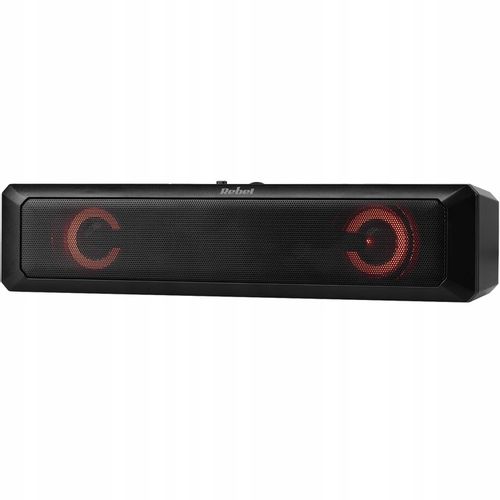 GŁOŚNIK KOMPUTEROWY DO LAPTOPA PC LED - SOUNDBAR na Arena.pl