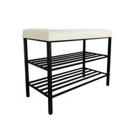 Szafka na buty Regał Półka stelaż czarny MG50