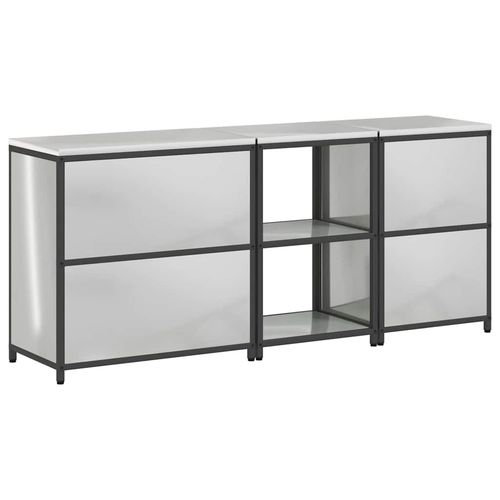 Zestaw do przechowywania w kuchni z półką Inny 3 pcs Srebrny na Arena.pl