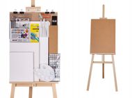 MAXX DUZY ZESTAW malarski + Sztaluga farby,pastele