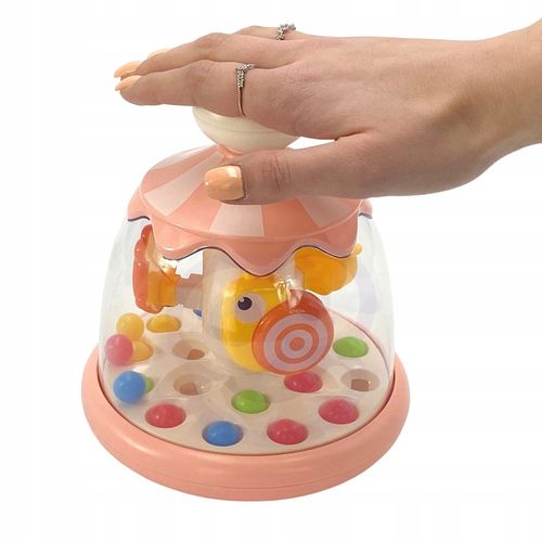 BĄCZEK INTERAKTYWNY ŚLIMAK KARUZELKA Z PIŁECZKAMI ZABAWKA DLA DZIECI WOOPIE na Arena.pl