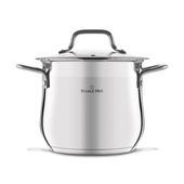 GARNEK + POKRYWKA STAL NIERDZEWNA DUŻY STARKE PREMIO ALTO 5,7 L 20 CM