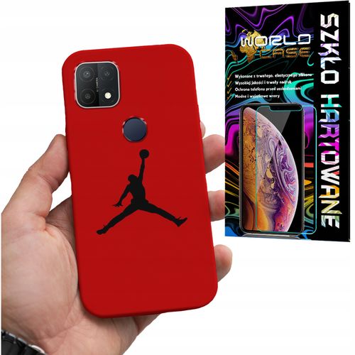 ETUI DO OPPO A15 (A15s) - KOSZYKÓWKA WZORY DLA FANÓW NBA + SZKŁO na Arena.pl