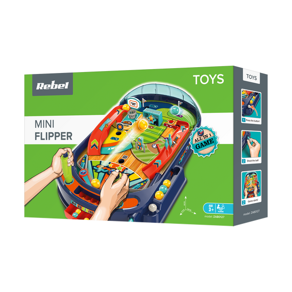 ZAB0127 Gra stoowa MINI FLIPPER zdjęcie 7