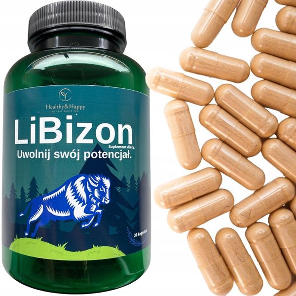 LIBIZON POTENCJA LIBIDO POŻĄDANIE EREKCJA POZIOM TESTOSTERONU zdjęcie 1