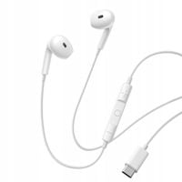 BASEUS SŁUCHAWKI PRZEWODOWE DOUSZNE USB-C TYPE-C Z MIKFROFONEM I REGULACJĄ