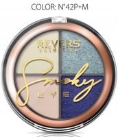 paleta cieni revers smoky eye 42 - trwały mix wykończeń 9 kolorów