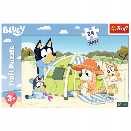 puzzle 24 maxi wspaniały dzień bluey 14357 na Arena.pl