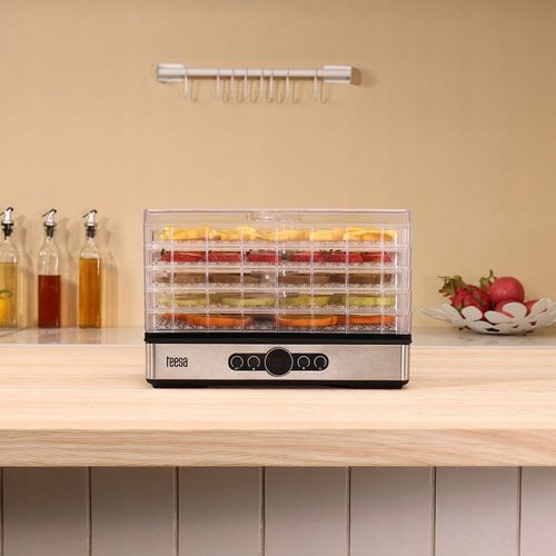 Suszarka do grzybów warzyw owoców 400W 5 sit wyświetlacz termoobieg na Arena.pl