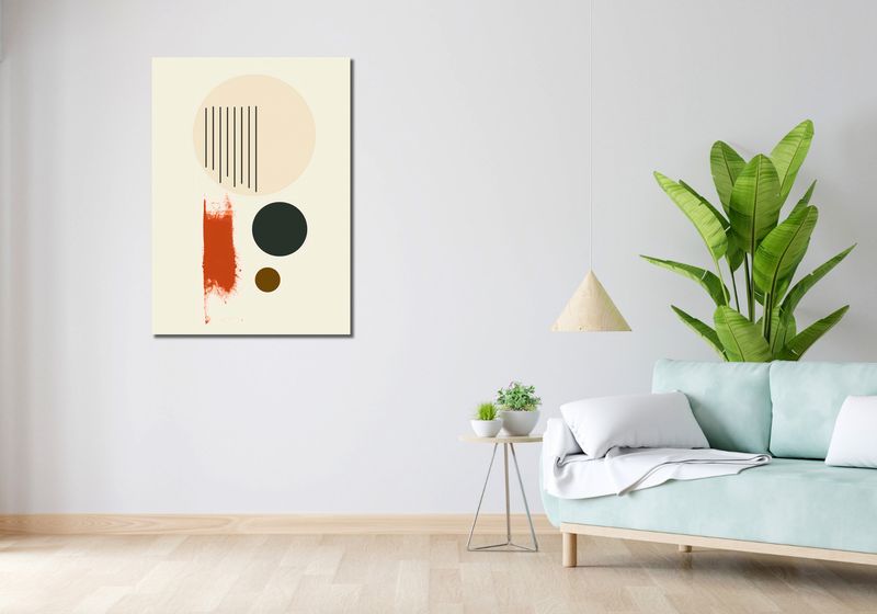 Obraz 70x100cm Symetryczna Struna zdjęcie 2