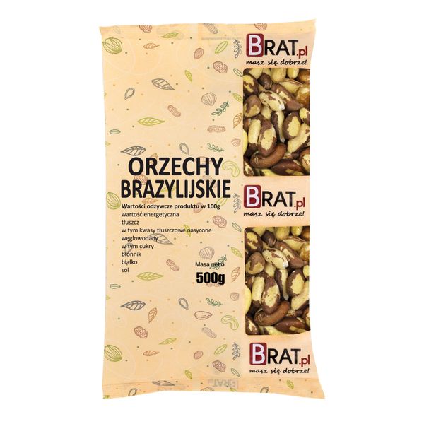 Orzechy brazylijskie 500g zdjęcie 1