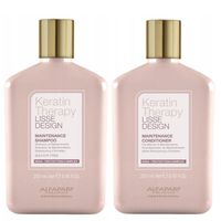 Alfaparf Keratin Therapy Lisse Design zestaw wygładzający szampon odżywka