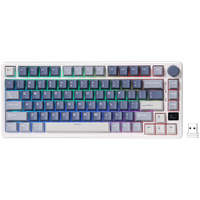 royal kludge rk-m75 ocean blue gaming keyboard brown switch