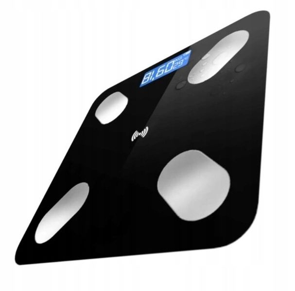 WAGA ANALITYCZNA ŁAZIENKOWA SLIM 180KG SMART + 31w1 ANDROID iOS PRECYZYJNA zdjęcie 4