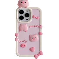 ETUI DO IPHONE 13 PRO OBUDOWA COVER POKROWIEC FUTERAŁ PLECKI PIG ŚWINKA