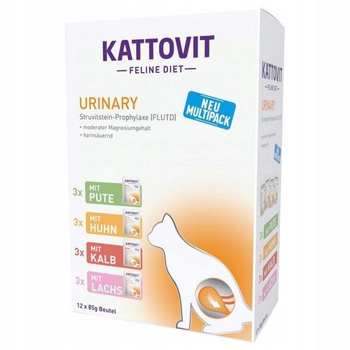 KATTOVIT URINARY KARMA DLA KOTÓW MIX SMAKÓW 12x85g na Arena.pl