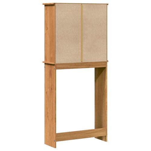 Szafka na pralkę z półką VIGO miodowy brąz 72.5 x 27 x 161 cm na Arena.pl