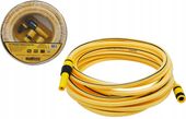 Wąż Ogrodowy 15m 1/2" PVC Z Wzmacnianym Włóknem 12mm*16mm + Złączki ZESTAW